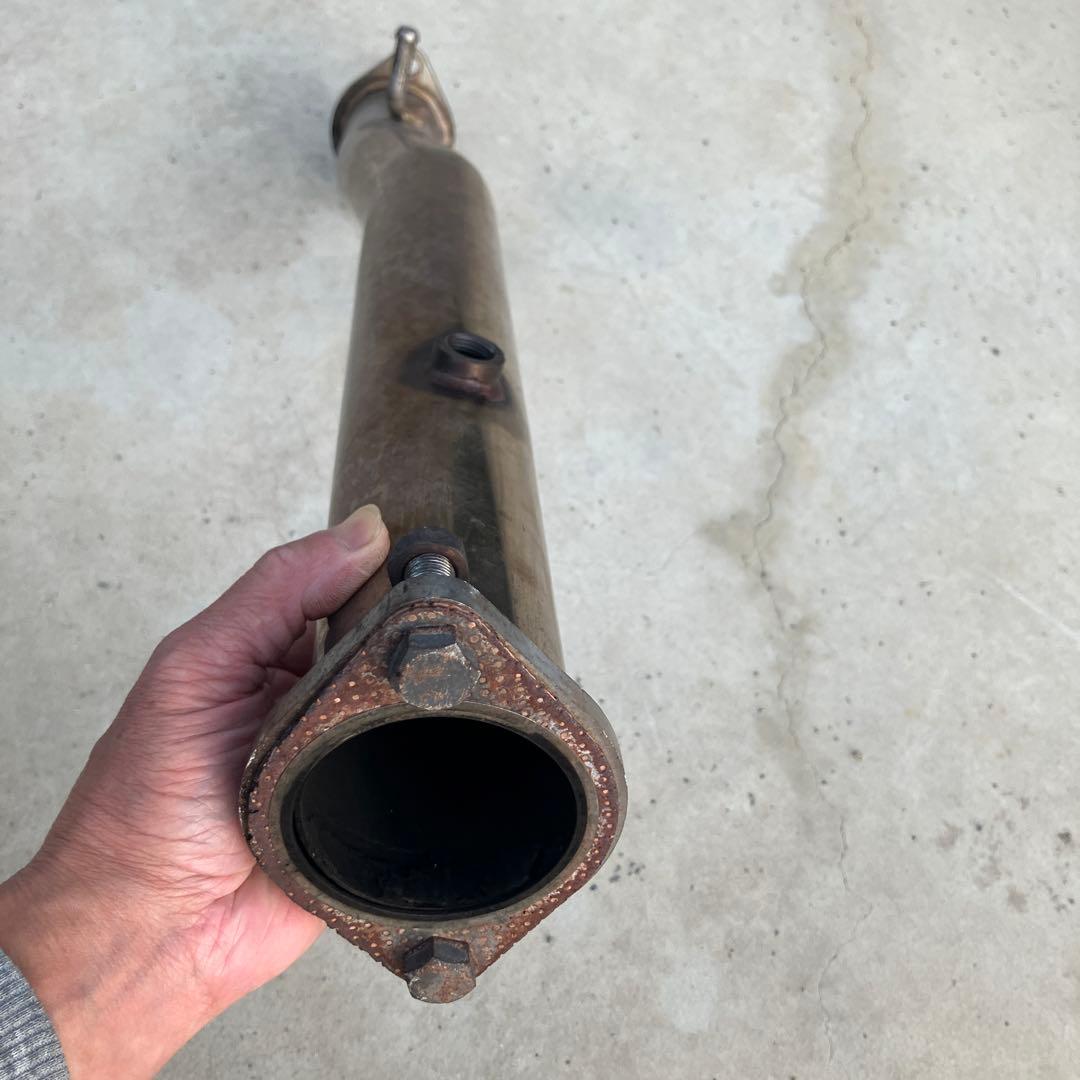 ランエボ10 GReddy触媒ストレートパイプ