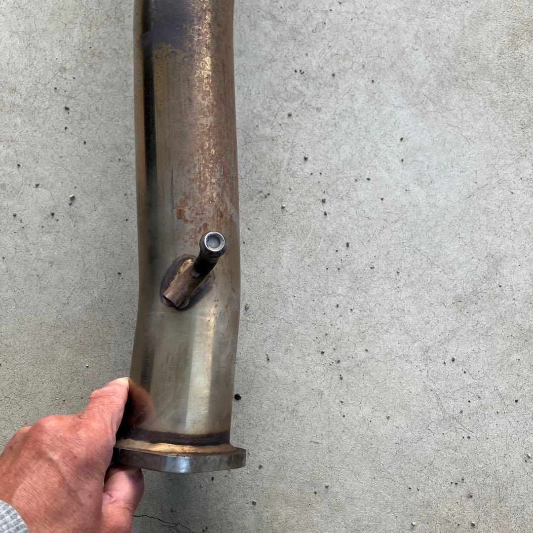 ランエボ10 GReddy触媒ストレートパイプ