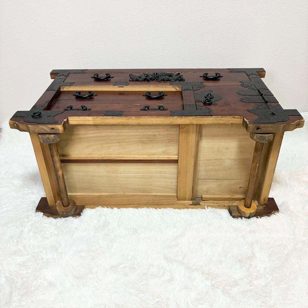 民芸調家具 和箪笥 からくり箪笥 インテリア 日本 昭和レトロ 和 アンティーク