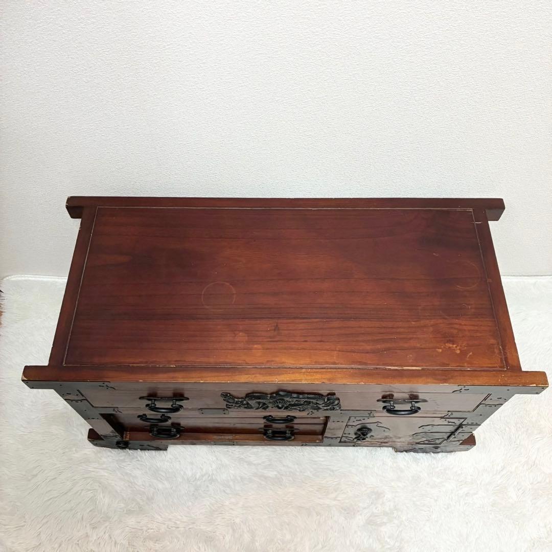 民芸調家具 和箪笥 からくり箪笥 インテリア 日本 昭和レトロ 和 アンティーク