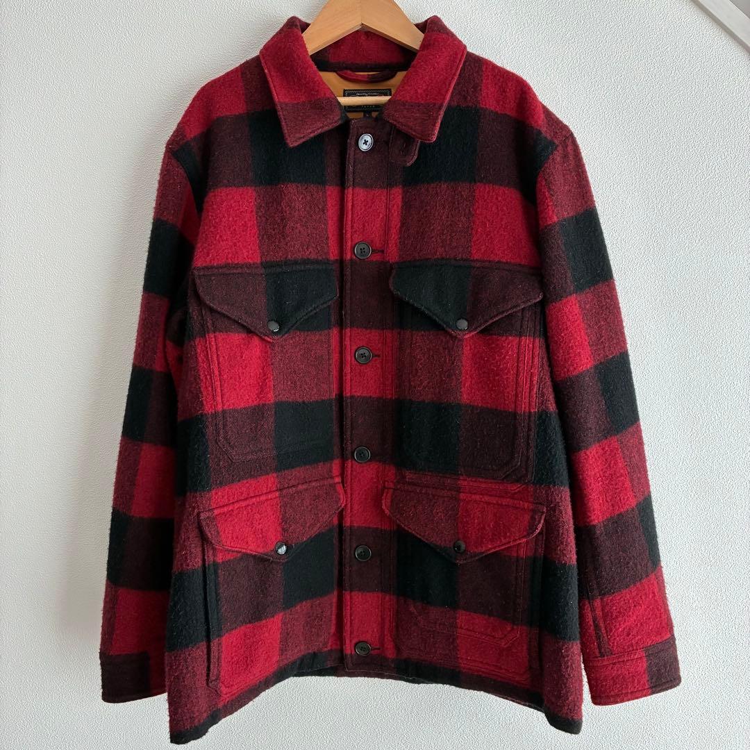 BEAMS PLUS ビームスプラス　ウールマッキーノジャケット　サイズL