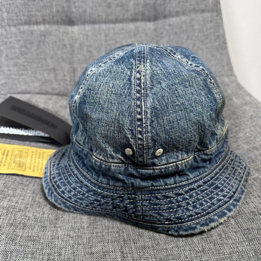 NEIGHBORHOOD デニム　バケットハット M バイカー アメカジ