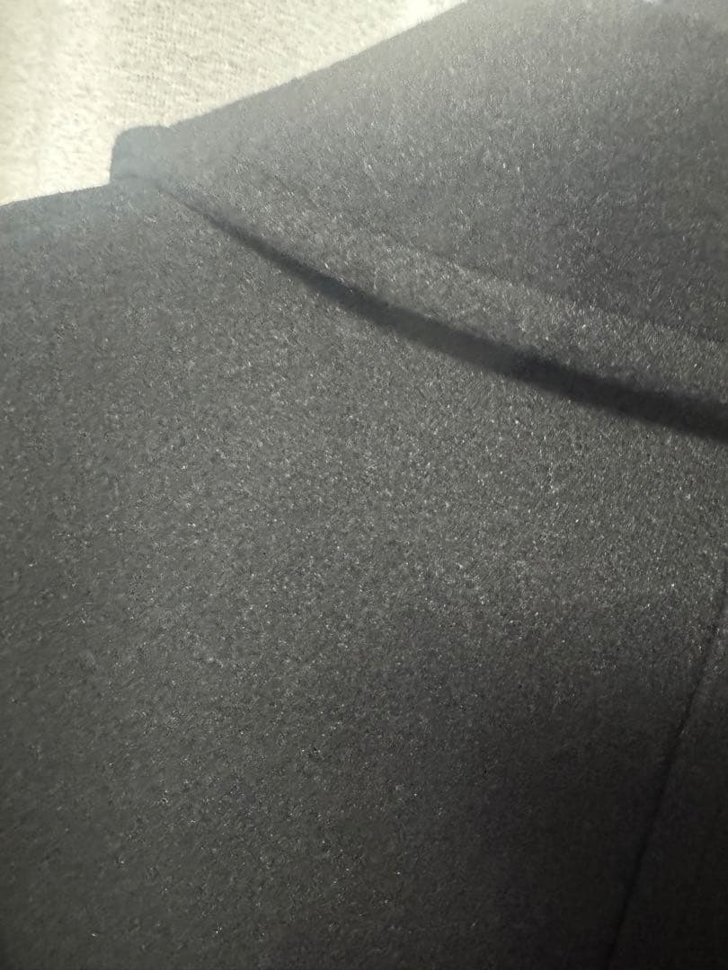 ZARA ソフトなオーバーサイズコート　黒 チェスターコート