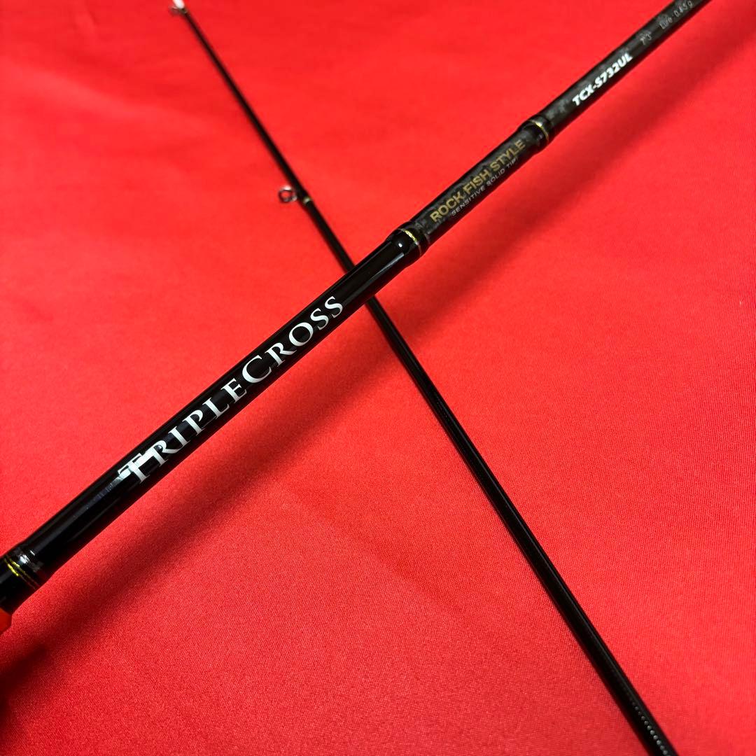 大特価！　新品　トリプルクロス　ロックフィッシュ　メバリング　S732UL