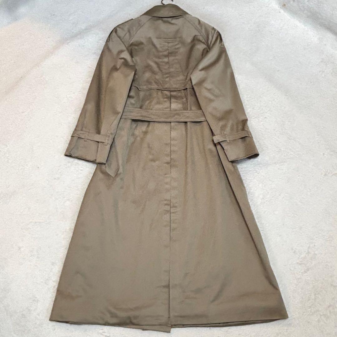 【希少・新品級】バーバリーズ 襟裏チェック ライナー付トレンチコート マキシ丈