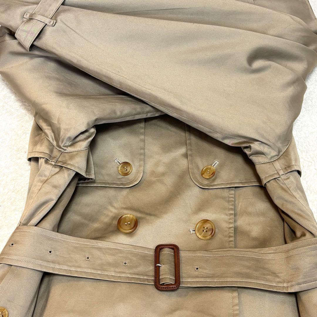 【希少・新品級】バーバリーズ 襟裏チェック ライナー付トレンチコート マキシ丈