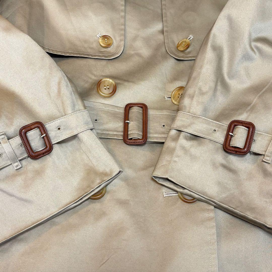 【希少・新品級】バーバリーズ 襟裏チェック ライナー付トレンチコート マキシ丈