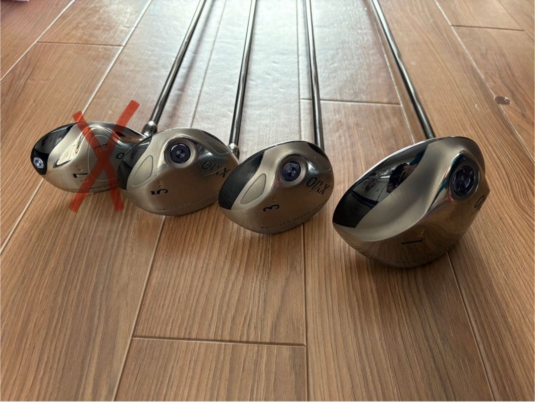 XXIO ゼクシオ ドライバー フェアウェイウッド 3本セット レフティ 左利き