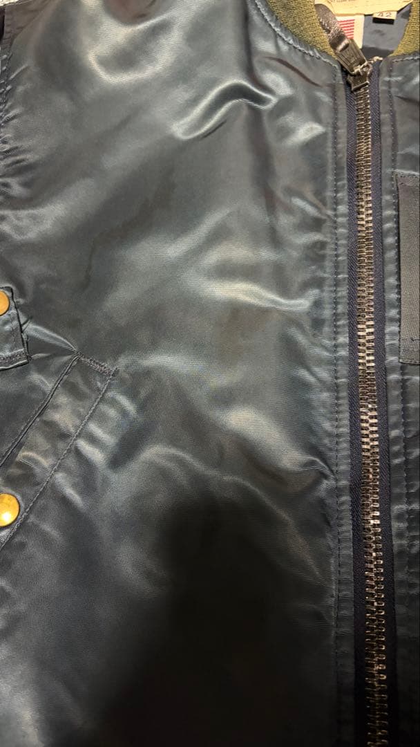 70’s MA-1 USA製 GAME SPORTSWEAR社 サイズ: 42