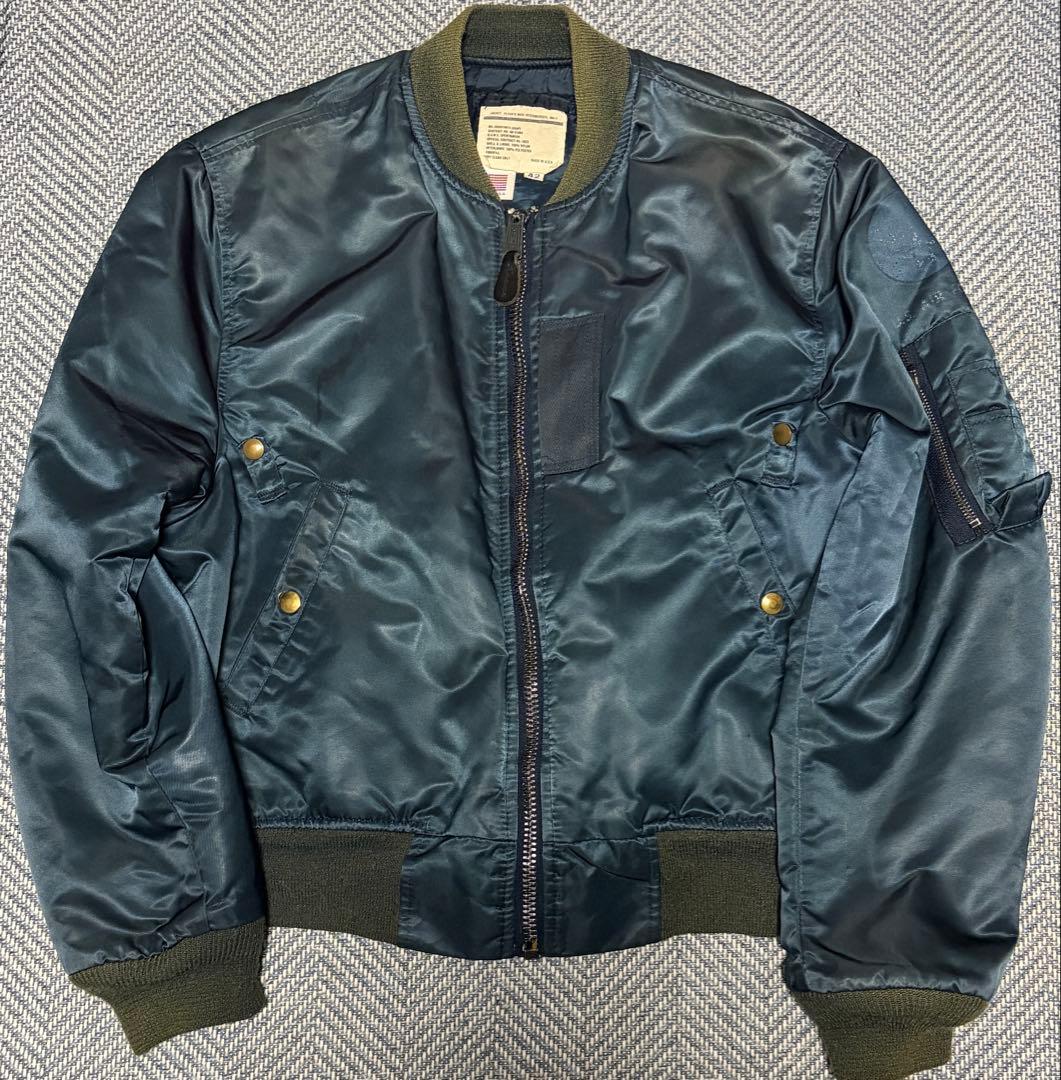 70’s MA-1 USA製 GAME SPORTSWEAR社 サイズ: 42