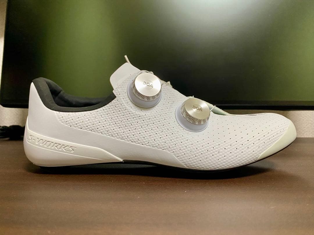 新品スペアパーツ付き S-WORKS TORCH EU42（27cm）ホワイト