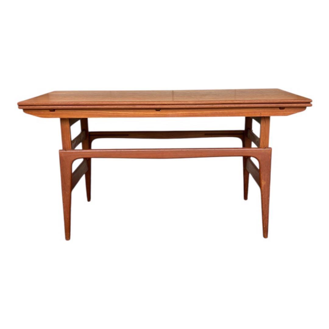 デンマーク製 チーク エレベーターテーブル ACTUS取扱 北欧ヴィンテージ