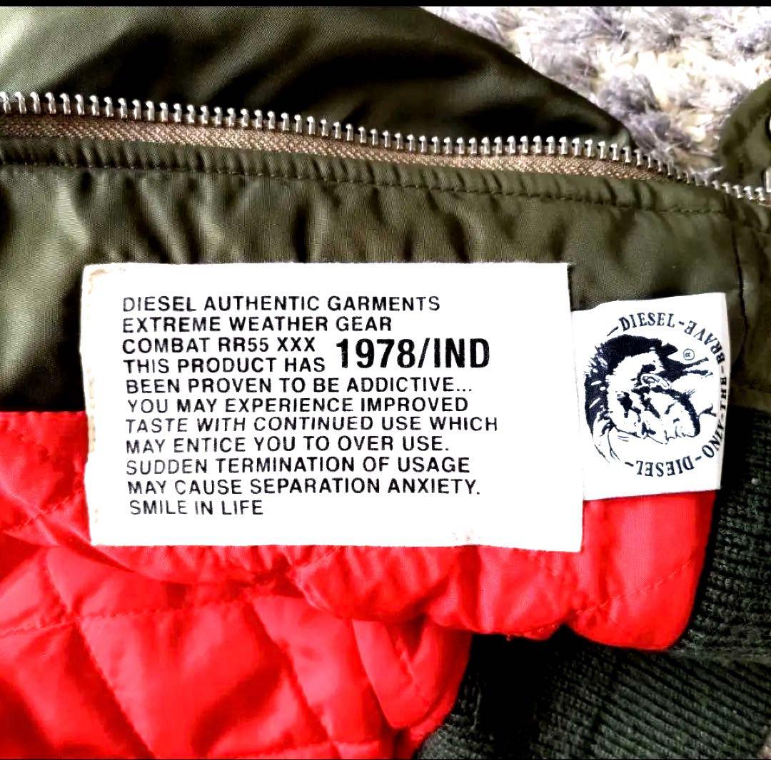 DIESEL MA-1ジャケット 　オリーブ