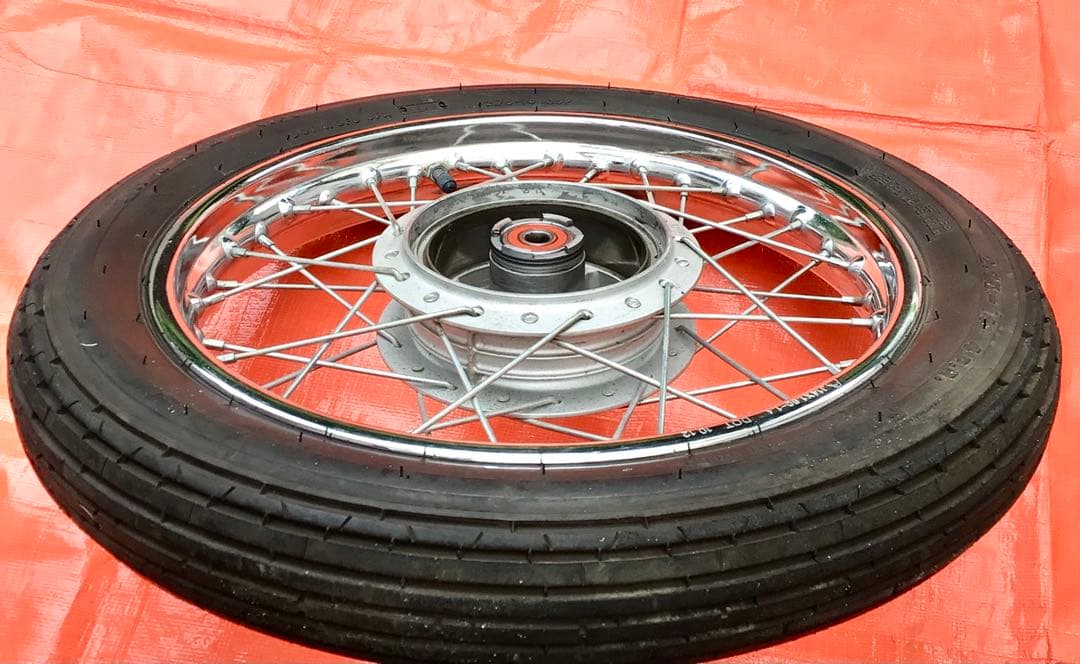 スーパーカブプロ【前後ホイール】ブレーキパネル付