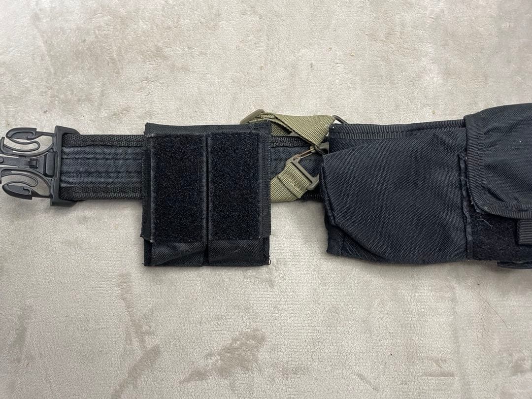 JPC プレートキャリア&ファーストラインセット　サバゲー黒装備