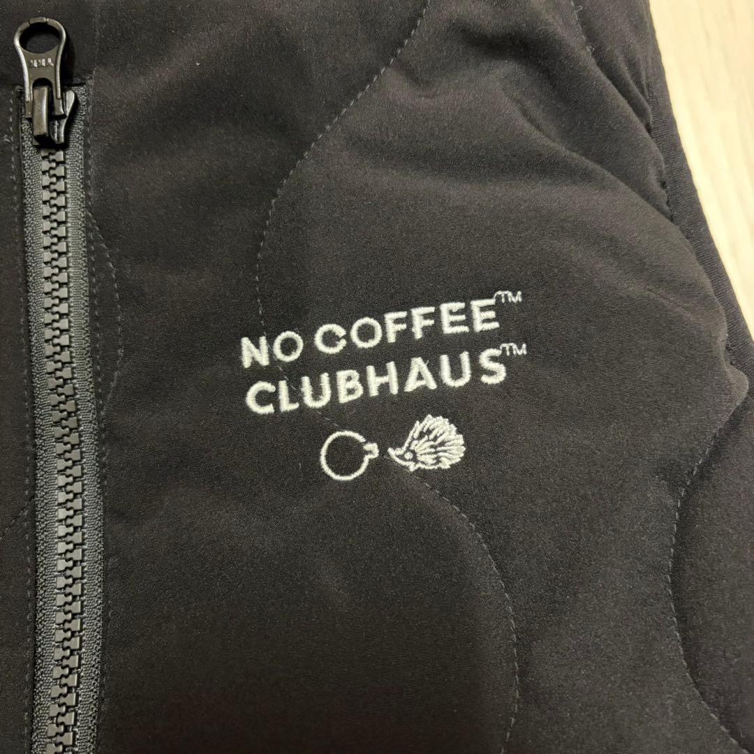 NO GOLF CLUBHAUS フード付きダウンベスト 新品未使用