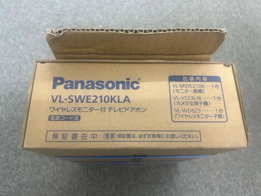 ワイヤレスモニター付テレビドアホンPanasonic VL-SWE210KLA