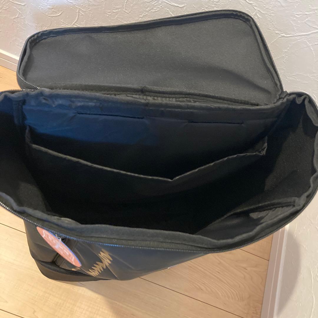 チャンピョン　リュック　PC収納ポケット付き　大容量　ブラック