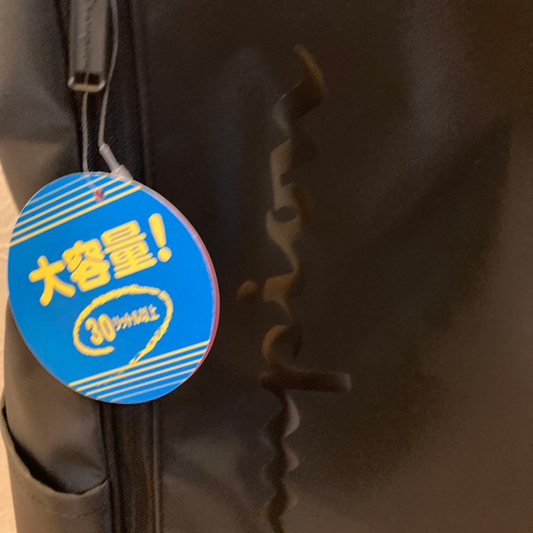 チャンピョン　リュック　PC収納ポケット付き　大容量　ブラック