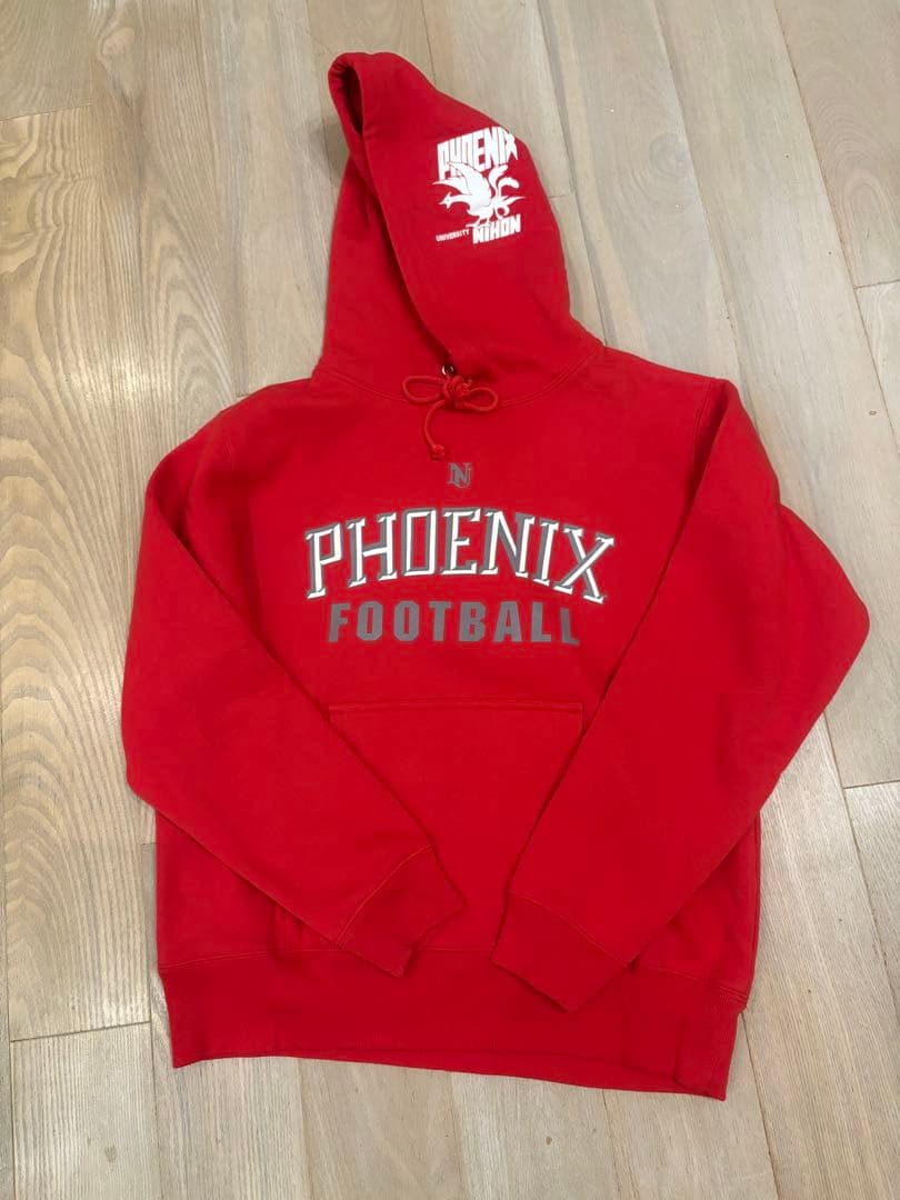日本大学 フェニックス フード付きスウェット　Mサイズ