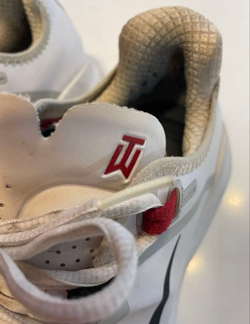 Nike ゴルフシューズ ホワイト　タイガーウッズ　27.5 レッド　ブラック