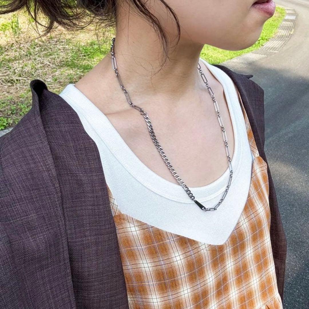 885 バヤコ　マルチWAYミックスチェーンネックレス