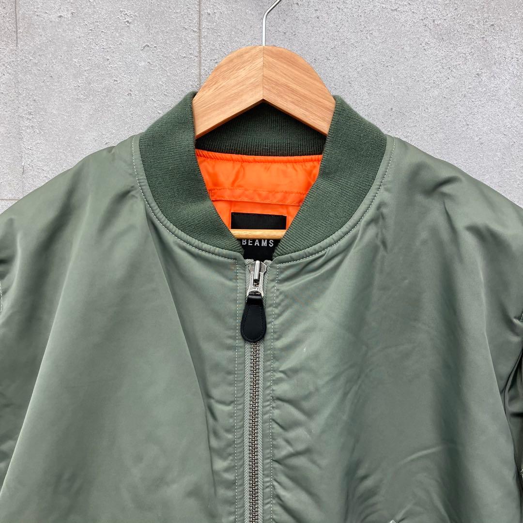 BEAMS ビームス リラックスフィット THERMOLITE MA-1 M