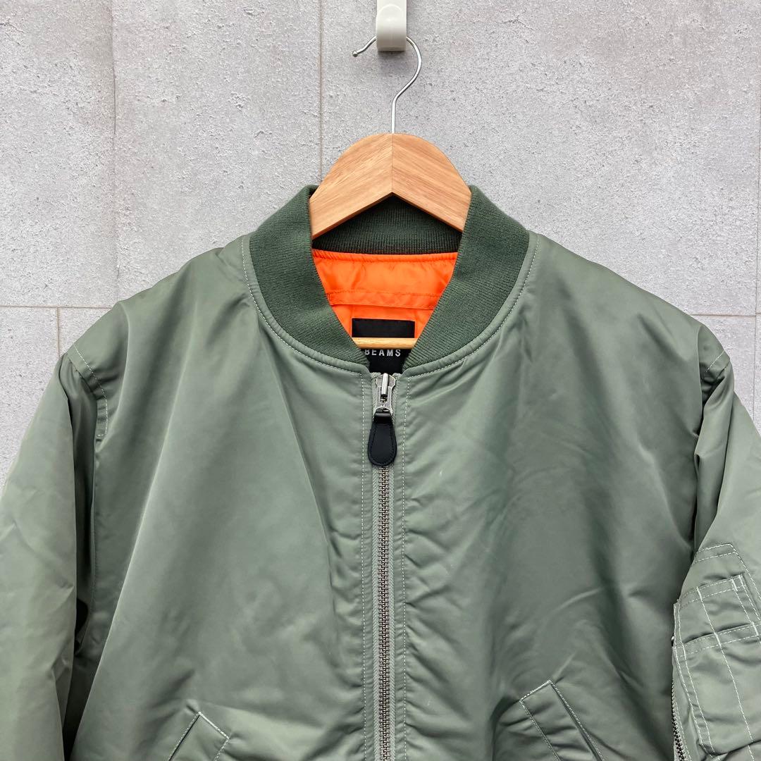 BEAMS ビームス リラックスフィット THERMOLITE MA-1 M