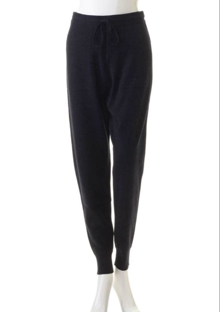 ロンハーマン購入 ebure ニットパンツ ネイビー サイズ36