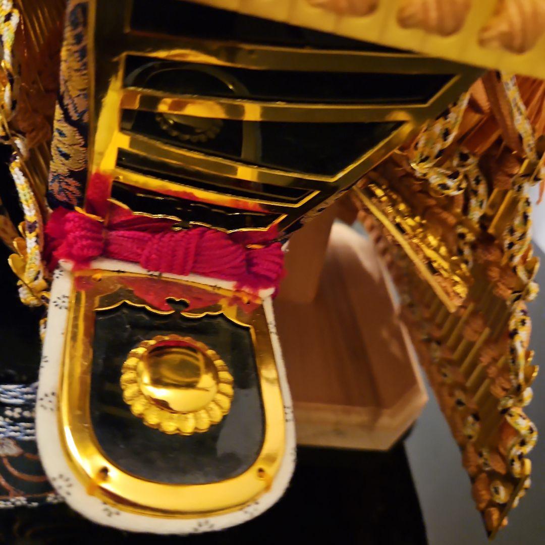 吉徳監製　鎧兜兜　玉鳳作　緋絲織之大鎧