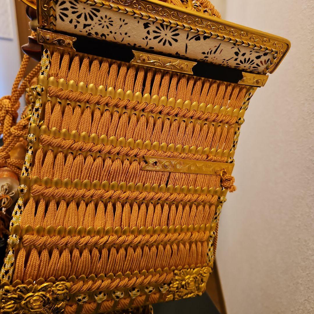 吉徳監製　鎧兜兜　玉鳳作　緋絲織之大鎧