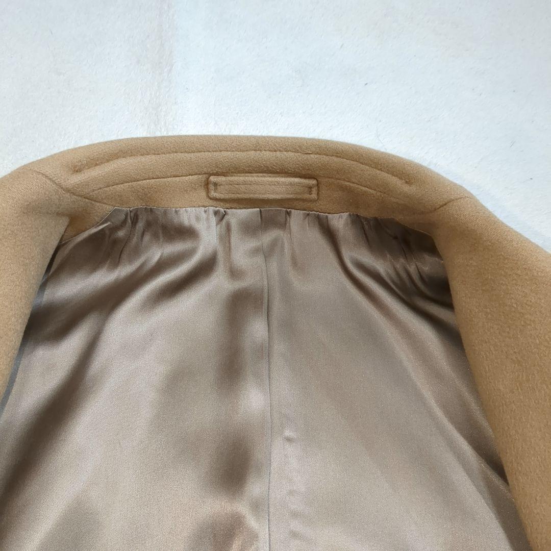 美品 ラルディーニ チェスターコート カシミヤ混 ブートニエール 46サイズ