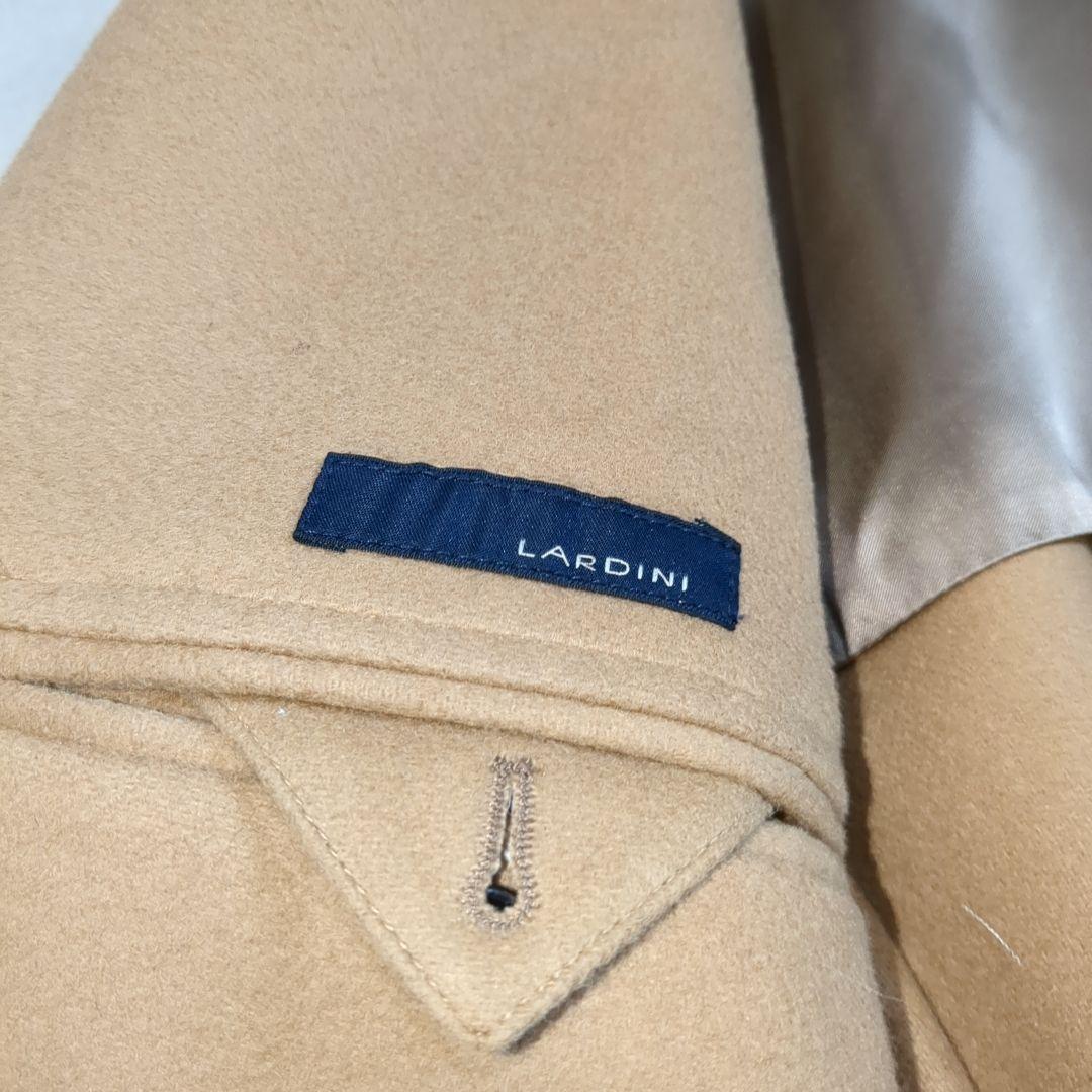 美品 ラルディーニ チェスターコート カシミヤ混 ブートニエール 46サイズ