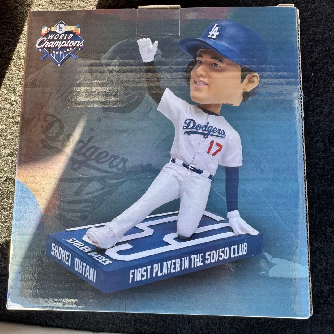 k*y様 大谷翔平　5/50 バブルヘッド　来場者限定　スタジアム配布　インサイ