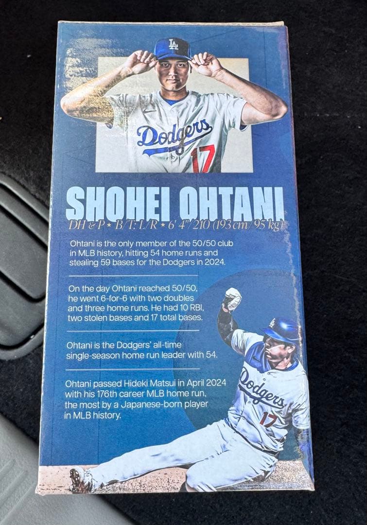 k*y様 大谷翔平　5/50 バブルヘッド　来場者限定　スタジアム配布　インサイ