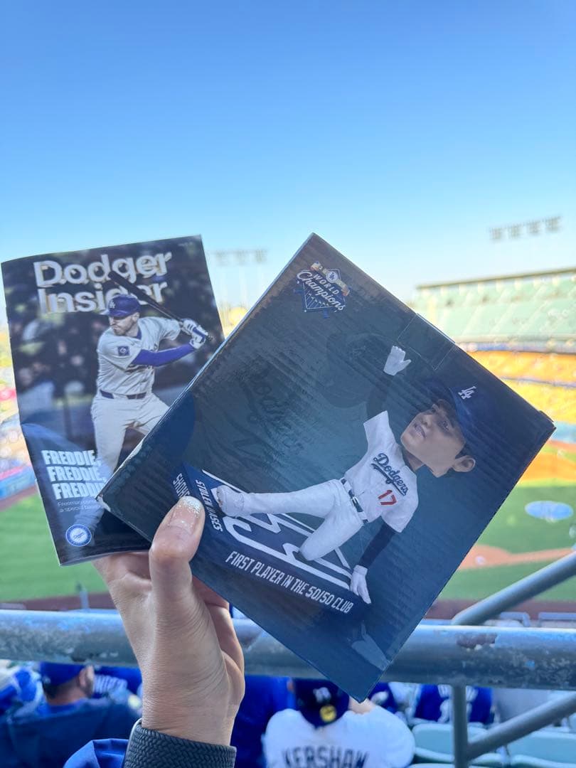 k*y様 大谷翔平　5/50 バブルヘッド　来場者限定　スタジアム配布　インサイ