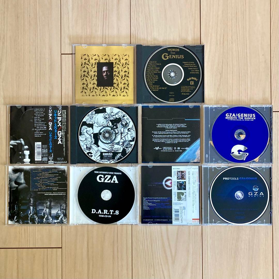 GENIUS/GZA 帯付き国内盤含む5枚セット WU-TANG CLAN