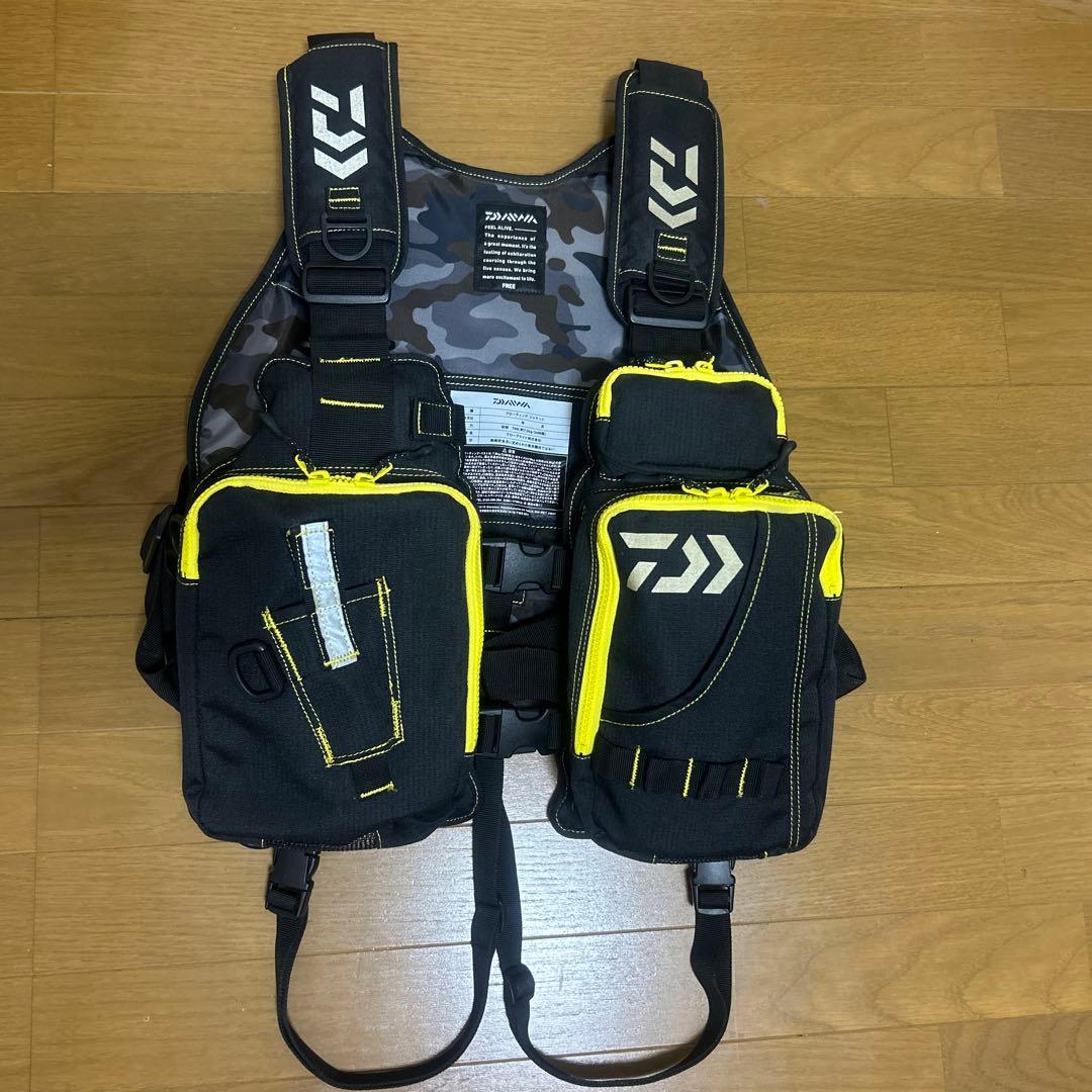 ダイワ DAIWA DF-6403 フロートゲームベスト 中古