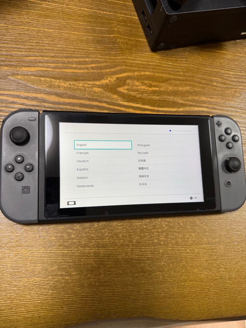 【ジャンク品】Nintendo Switch 本体　純正プロコン付き
