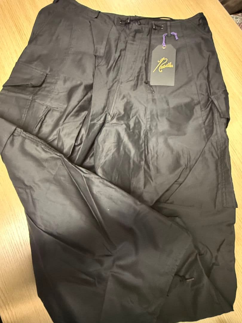 サ*リ様 ニードルス　黒のカーゴパンツ 新品タグ付き