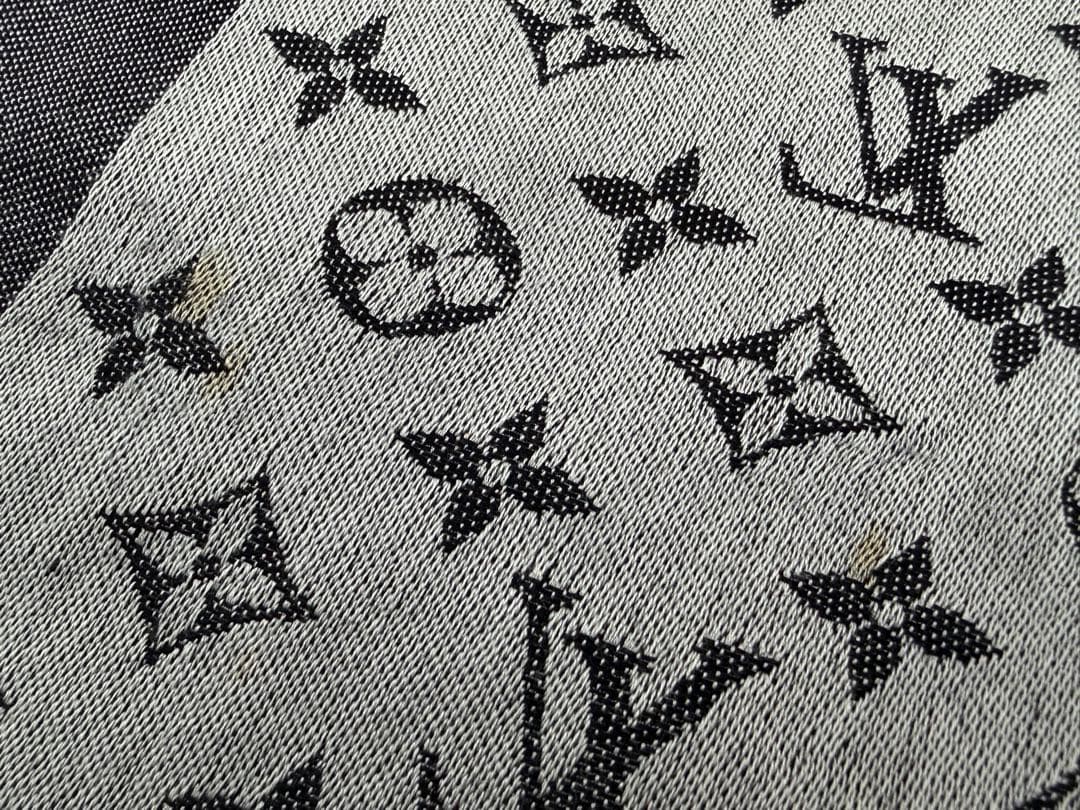 ルイヴィトン モノグラムデニム 大判 ショール M71378