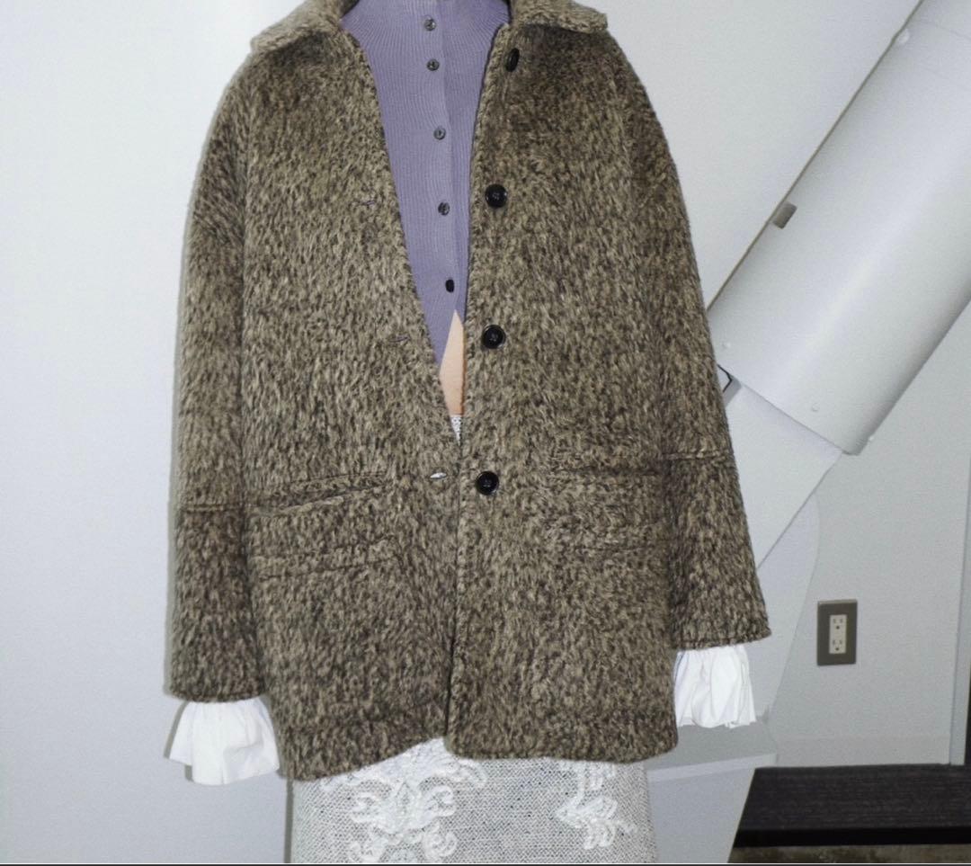 musubore/フリルシャギージャケット