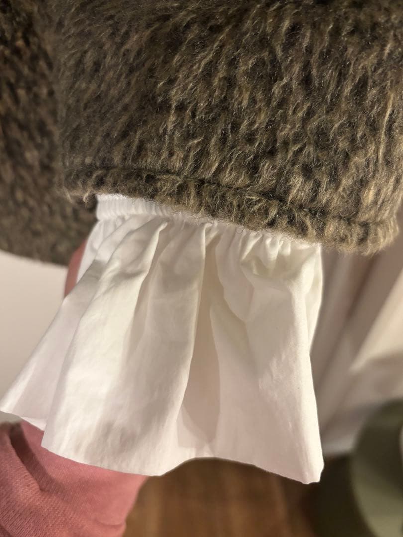 musubore/フリルシャギージャケット