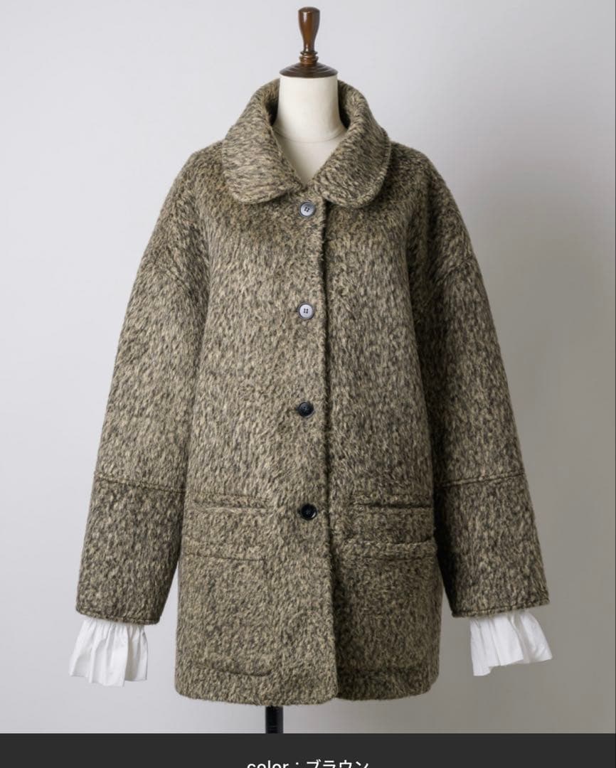 musubore/フリルシャギージャケット