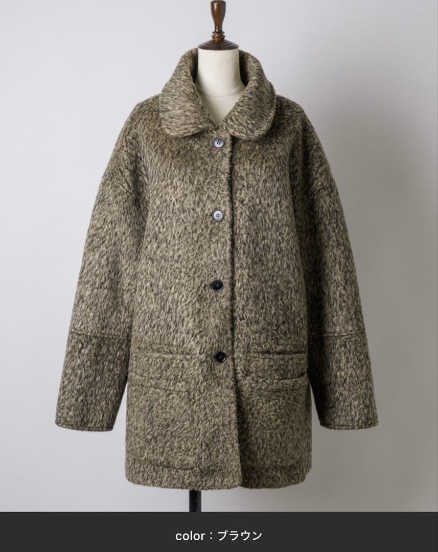 musubore/フリルシャギージャケット