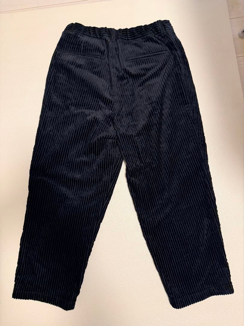 【STILL BY HAND】3.5W コーデュロイ2タックイージースラックス