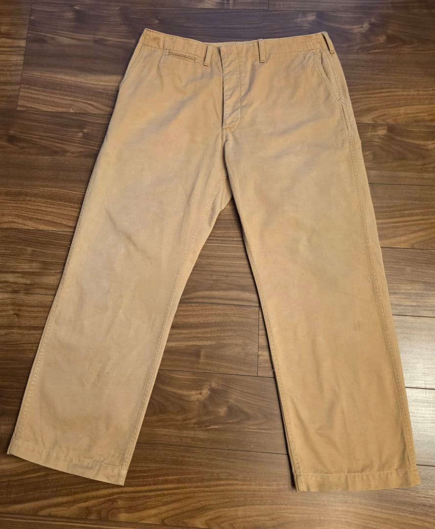 Y*g様 児島ジーンズ 40's ストレートチノパンツ 38インチ