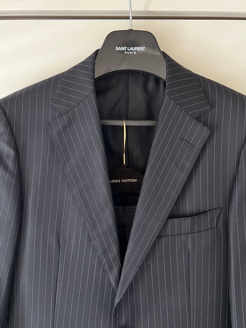 ★美品★ソブリン/アローズ/スーツ/48/ネイビー/ビジネス/メンズ/秋冬