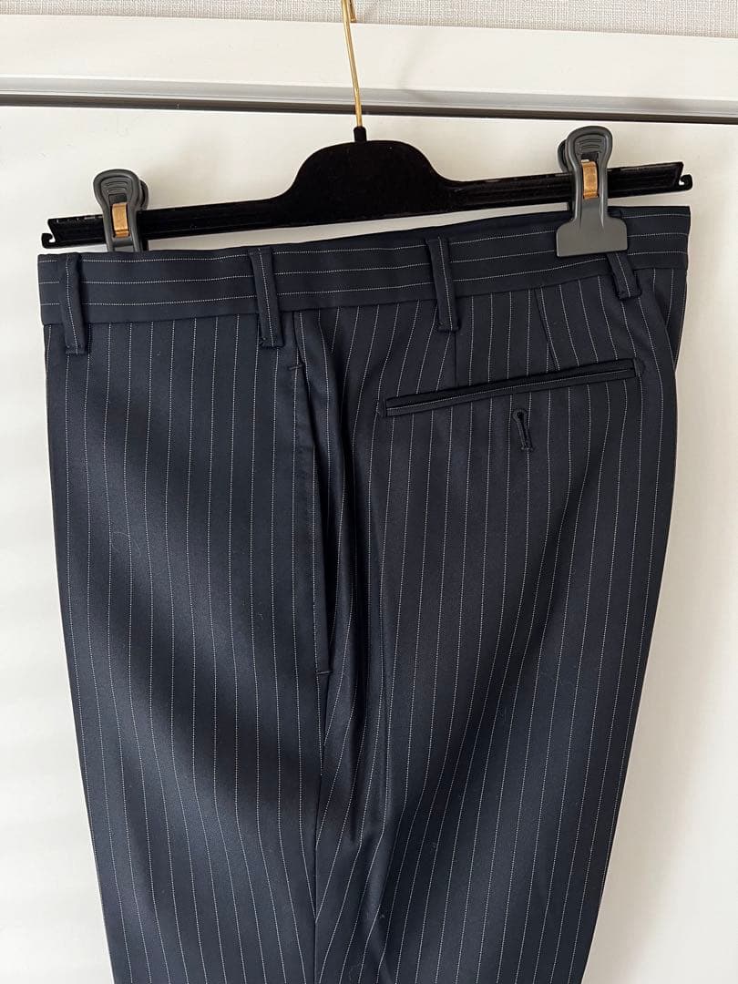 ★美品★ソブリン/アローズ/スーツ/48/ネイビー/ビジネス/メンズ/秋冬