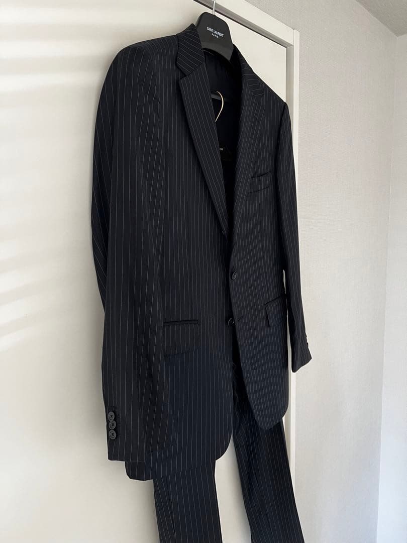 ★美品★ソブリン/アローズ/スーツ/48/ネイビー/ビジネス/メンズ/秋冬